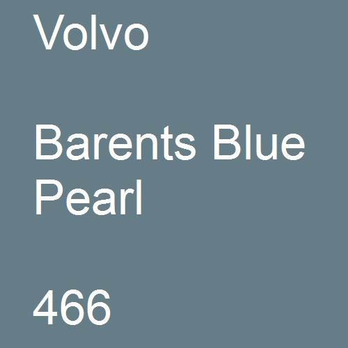 Volvo, Barents Blue Pearl, 466.